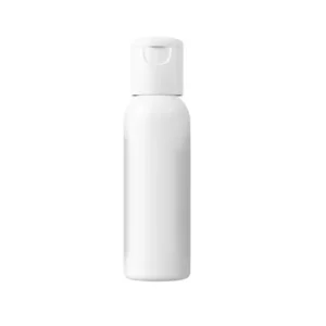 50 ml. Plastic White Bottle + Flip Cap